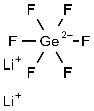 LITHIUM HEXAFLUOROGERMANATE Struktur