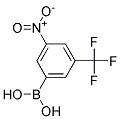 3-NITRO-5-(TRIFLUOROMETHYL)BENZENEBORONIC ACID Struktur