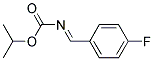 (4-FLUORO-BENZYLIDENE)-CARBAMIC ACIDISOPROPYL ESTER Struktur