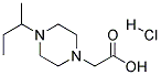 (4-SEC-BUTYL-PIPERAZIN-1-YL)-ACETIC ACIDHYDROCHLORIDE Struktur