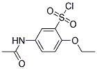 5-ACETAMIDO-2-ETHOXY-BENZENESULFONYL CHLORIDE Struktur