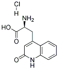 DL-3-(1,2-DIHYDRO-2-OXO-QUINOLINE-4-YL)ALANINEHYDROCHLORIDE Struktur