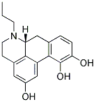 R(-)-2,10,11-TRIHYDROXY-N-PROPYLNORAPORPHINE Struktur