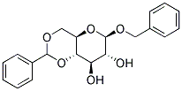 BENZYL 4,6-O-BENZYLIDENE-B-D-GLUCOPYRANOSIDE Struktur