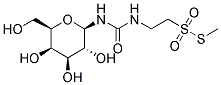 N-(B-D-GALACTOPYRANOSYL)-N'-[(2-METHANETHIOSULFONYL)ETHYL]UREA Struktur