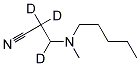 3-(N-METHYL-N-PENTYL-AMINO)-PROPIONITRILE-D3 Struktur