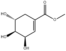 METHYL (-)-SHIKIMATE Struktur