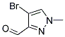 4-BROMO-1-METHYLPYRAZOLE-3-CARBOXALDEHYD Struktur