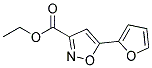 ETHYL 5-FUR-2-YLISOXAZOLE-3-CARBOXYLAT Struktur