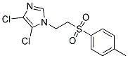 4,5-DICHLORO-1-{2-[(4-METHYLPHENYL)SULPHONYL]ETHYL}-1H-IMIDAZOLE Struktur