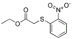 ETHYL 2-NITROPHENYLMERCAPTOACETAT Struktur