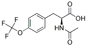 N-ACETYL-4-(TRIFLUOROMETHOXY)-L-PHENYLALANINE 95+% Struktur