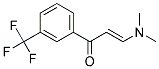 3-(DIMETHYLAMINO)-1-[3-(TRIFLUOROMETHYL)PHENYL]-2-PROPEN-1-ON Struktur