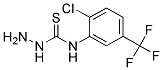 4-[2-CHLORO-5-(TRIFLUOROMETHYL)PHENYL]-3-THIOSEMICARBAZID Struktur