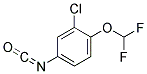 3-CHLORO-4-(DIFLUOROMETHOXY)PHENYL ISOCYANAT Struktur