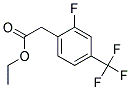 ETHYL 2-FLUORO-4-(TRIFLUOROMETHYL)PHENYLACETAT Struktur