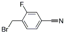 4-CYANO-2-FLUOROBENZYL BROMID Struktur