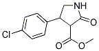 3-METHOXYCARBONYL-4-(4`-CHLOROPHENYL)-2-PYRROLIDINONE Struktur