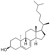 9beta,10alpha-cholesta-5,7-dien-3beta-ol  Struktur