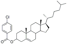 Cholesteryl-4-chlorobenzoate Struktur