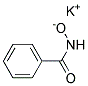 Potassium benzhydroxamate Struktur