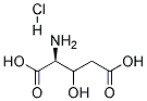 3-Hydroxyglutamic acid hydrochloride Struktur