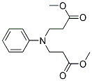 N,N-bis(methoxycarbonylethyl)aniline  Struktur