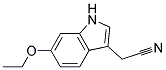 6-Ethoxyindole-3-acetonitrile Struktur