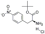 4-Nitro-L-Phenylalanine Tert-Butyl Ester HCl Struktur