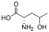 4-Hydroxynorvaline Struktur