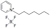 N-Heptylpyridium Tetrafluoroborate Struktur