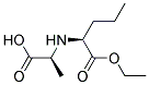 N-[1-(S)-Ethoxycarbonyl Butyl]-L-Alanine Struktur