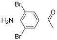 3',5'-Dibromo-4'-Amino Acetophenone Struktur