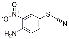 2-nitro-4-thiocyanato-benzeamine Struktur