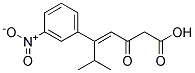 Isopropyl-3-nitrobenzyliden acetoacetate Struktur