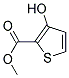 Methyl,3-hydroxyo-2-thiophenecarboxylate Struktur