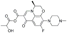 乳酸左旋氧氟沙星 結(jié)構(gòu)式