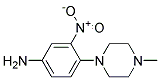 4-(4-Methylpiperazin-1-yl)-3-nitroaniline Struktur