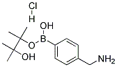 4-(Aminomethyl)benzeneboronic acid, pinacol ester hydrochloride Struktur