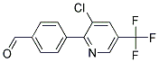 4-[3-Chloro-5-(trifluoromethyl)pyridin-2-yl]benzaldehyde Struktur