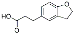 3-(2,3-Dihydrobenzo[b]furan-5-yl)propanoic acid Struktur