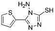 4-Amino-3-(thien-2-yl)-1,2,4-triazole-5-thiol Struktur