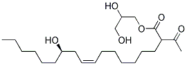 ACETYL GLYCERYL RICINOLEATE Struktur