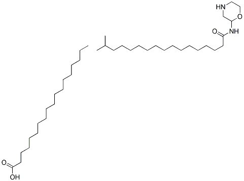 ISOSTEARAMIDOMORPHOLINE STEARATE Struktur