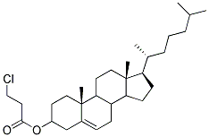 CHOLESTERYL 3-CHLOROPROPIONATE Struktur