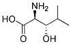 (2S,3S)-2-amino-3-hydroxy-4-methyl-valeric acid Struktur