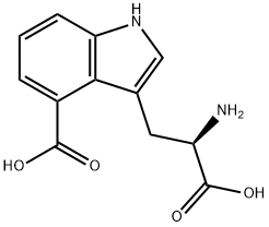 4-Carboxy-D-tryptophan Struktur