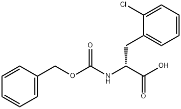 Cbz-2-Chloro-D-Phenylalanine Struktur