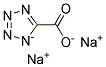 disodium tetrazol-1-ide-5-carboxylate Struktur