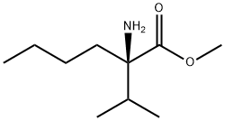 methyl 2-amino-2-isopropylhexanoate Struktur